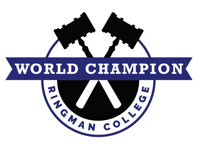 World Champion Ringman College Logo Brand Colors